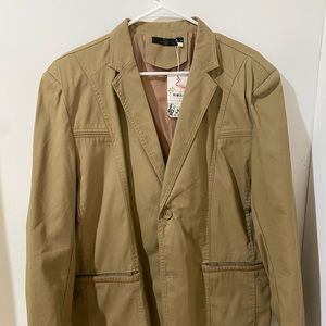 Men’s Khaki Blazer
